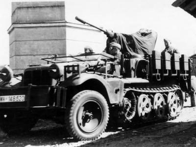 SdKfz 10/4 haltrack in Russia WH-148620