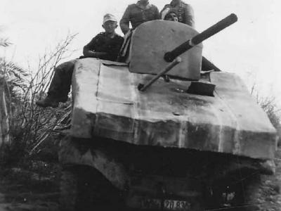 SdKfz 10 Panzerattrappe of the Afrikakorps DAK 2
