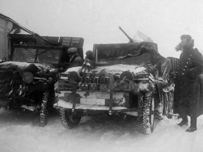 SdKfz 10 in winter
