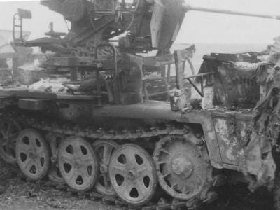 destroyed Sd.Kfz.10/4