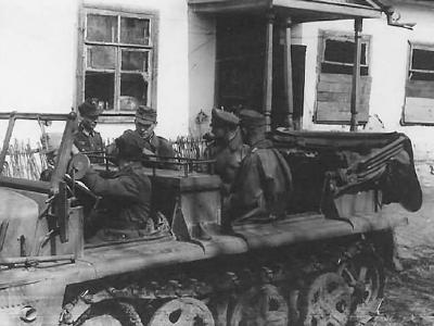 german halftrack SdKfz 10 15