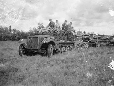 german halftrack SdKfz 10 20