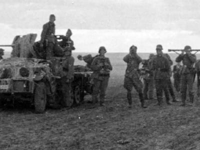 German halftrack SdKfz 10/4 5