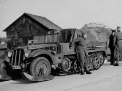 german halftrack SdKfz 10 6