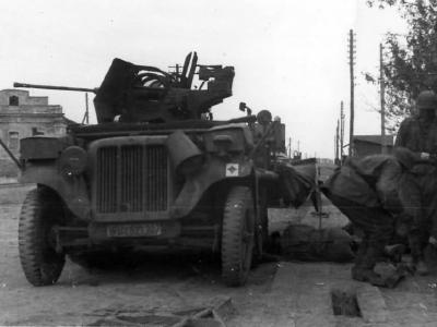 german halftrack SdKfz 10 flak model 8