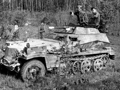 SdKfz 250/9 Ausf A – reconnaissance halftrack
