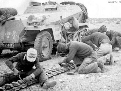 SdKfz 250 of the Afrika Korps