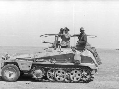 SdKfz 250 GREIF Erwin Rommel command vehicle