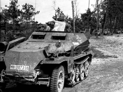 leichter Schützenpanzerwagen SdKfz 250 alt halftrack