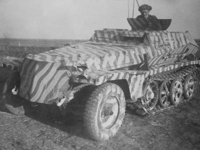 SdKfz 253 stripe camo