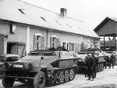 Hanomag Sdkfz 251 Ausf A halftracks
