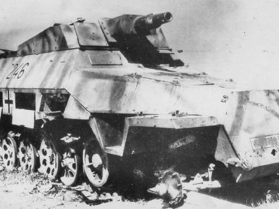 SdKfz 251/9 Ausf D Stummel 246