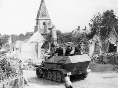 Sd.Kfz. 251 Ausf B during Westfeldzug – campaing in Belgium and France in May 1940