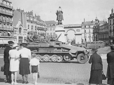 SdKfz 251 Schutzenpanzerwagen Halftrack in Dijon France