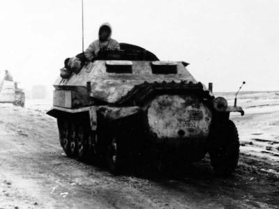 SdKfz 251 ausf C winter