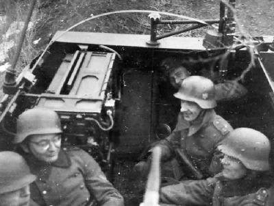 Sd.Kfz. 251 halftrack interior