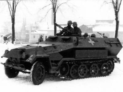 german half track SdKfz 251/1 Ausf A