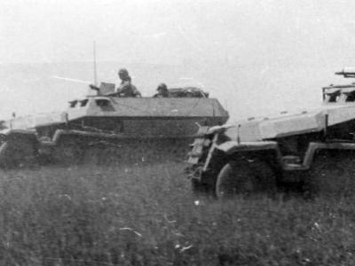 German halftracks SdKfz 251 Ausf C Russia East front