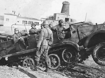 Sdkfz 6/1 halftrack – artillery version