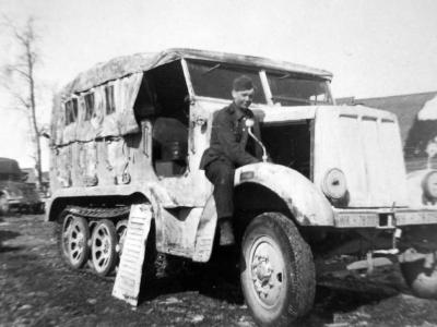 Wehrmacht medium halftrack SdKfz 6 2
