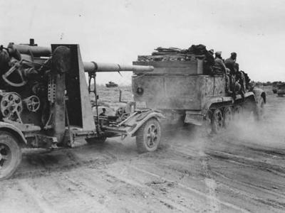 Afrika Korps SdKfz 7 Libya 1942 DAK