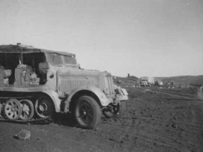 Afrika Korps halftrack SdKfz 7 DAK