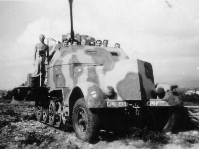 Armored SdKfz 7/2