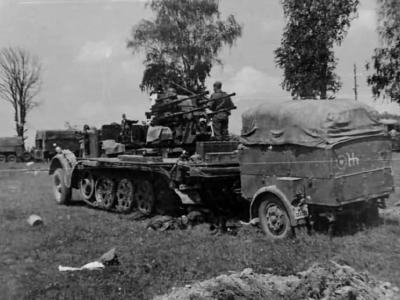 halftrack SdKfz 7/1