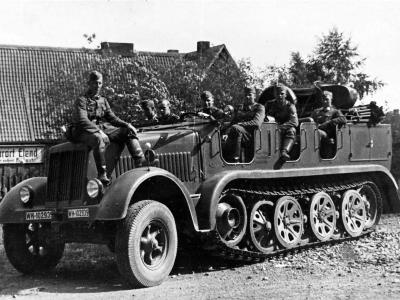 SdKfz 7 prime mover