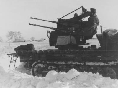 SdKfz 7/1 with flakvierling