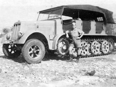 Sd Kfz 7 Greece 1943