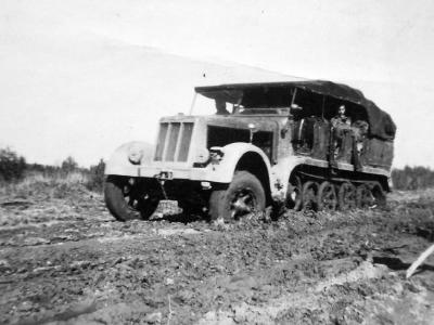 Sd Kfz 7 eastern front Nikopol 1941