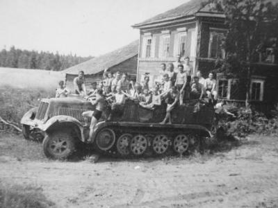 Sd.Kfz. 7 half track Eastern Front