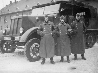 Sd Kfz 7 winter