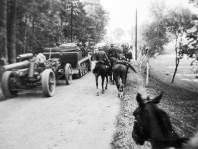 Zugkraftwagen 8to Sd Kfz 7 with schweren geschutz Dinant 1940