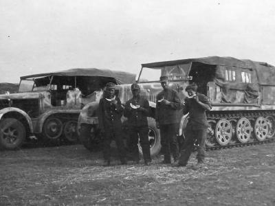sdkfz 7 halftracks camouflage