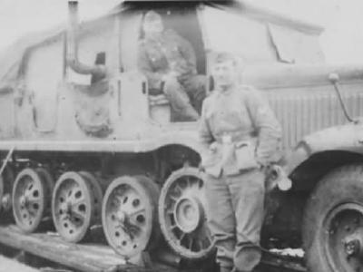 SdKfz 8 German heavy halftrack