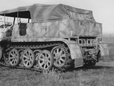SdKfz 8 halftrack Italy 1944