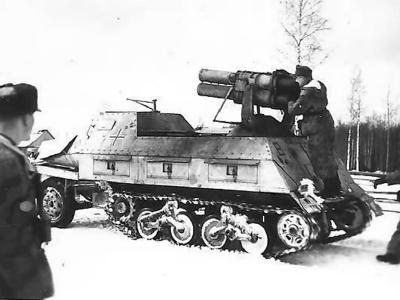 15cm Panzerwerfer coded „B”, March 1944