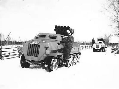 15cm Panzerwerfer 42, March 1944