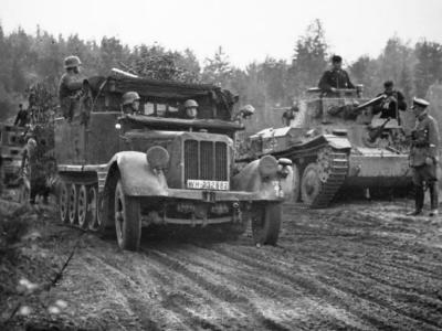 German light halftrack SdKfz 11