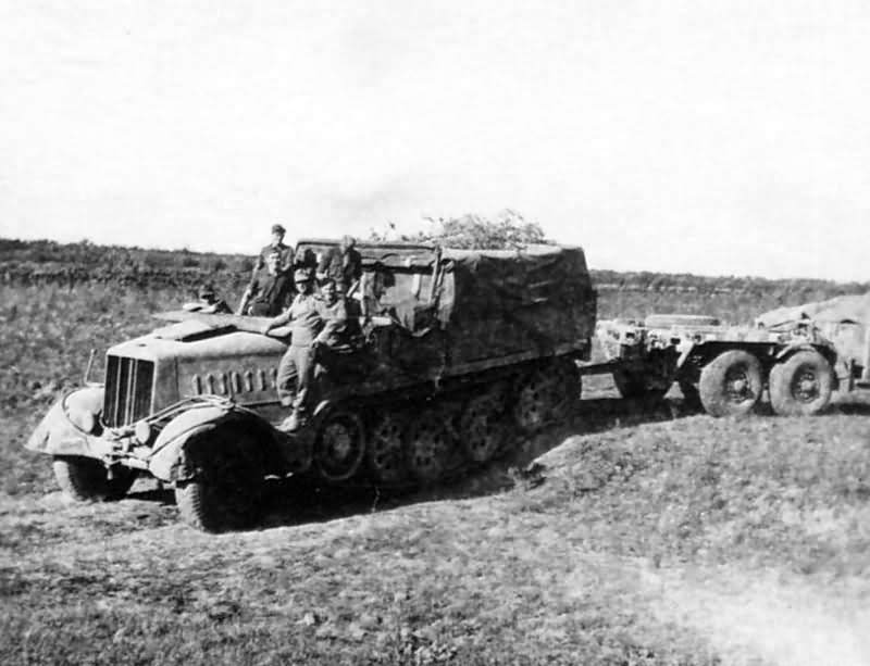 Тягач Фамо SD KFZ 9