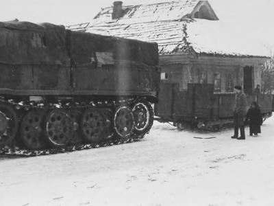 Sdkfz 9 Famo in winter