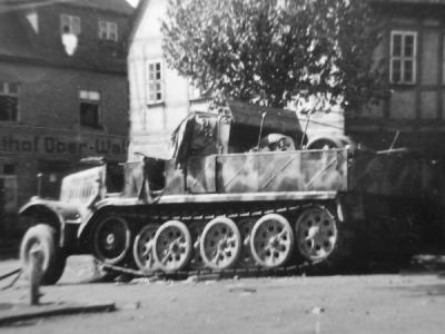 Sdkfz 9 May 1945 Chemnitz Germany