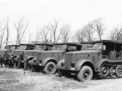 Sdkfz 8 Wehrmacht heavy halftracks