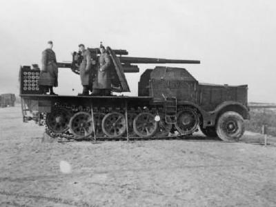 Sdkfz 9 with 88 mm flak