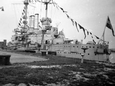 Deutschland class pre dreadnought battleship SMS Schlesien