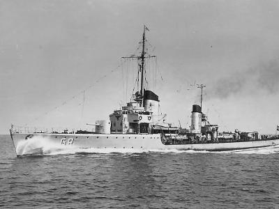 Kriegsmarine Type 23 torpedo boat Grief