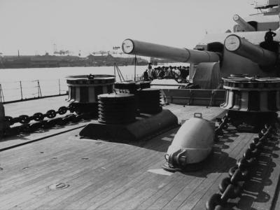 Bismarck Anton and Bruno turrets