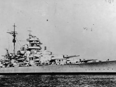 Bismarck in August 1940